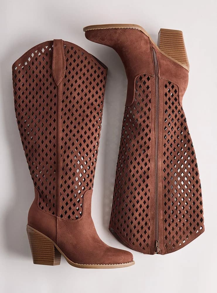 Laser Cut Western Boot (WW)