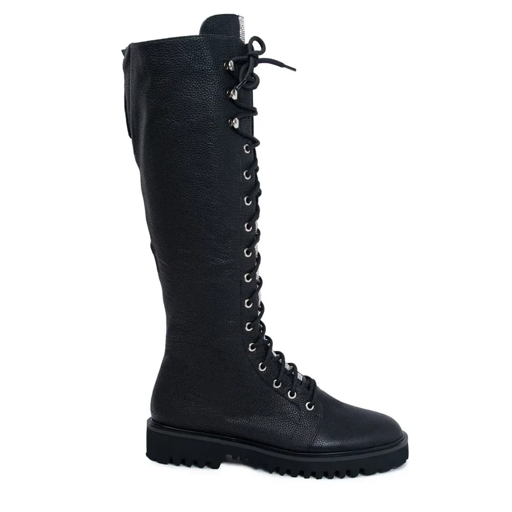 Delton Women’s Boots - Lug Sole - Full Zipper