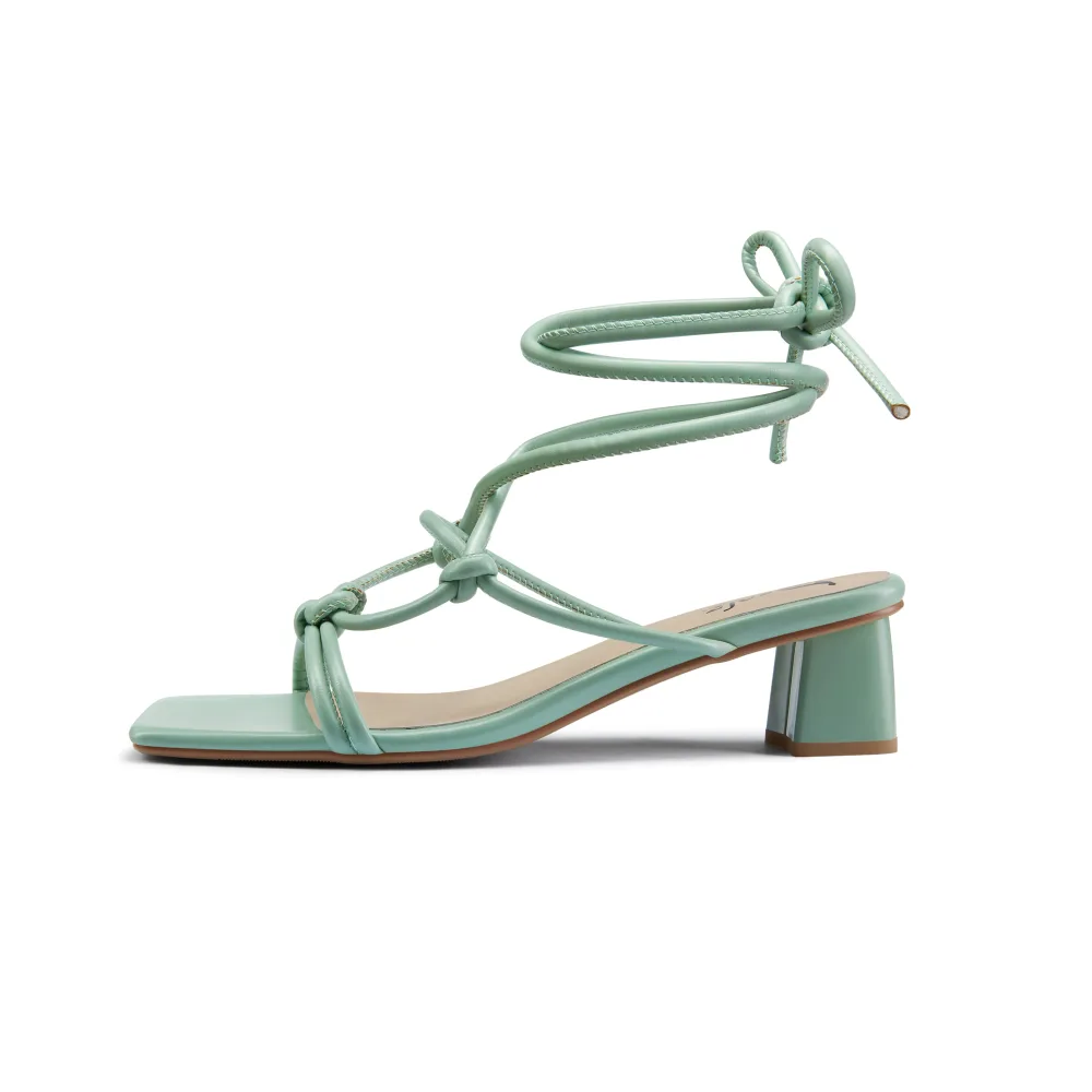 Jonelle 2 Strappy Sandals - Open Toe - Block Low Heel