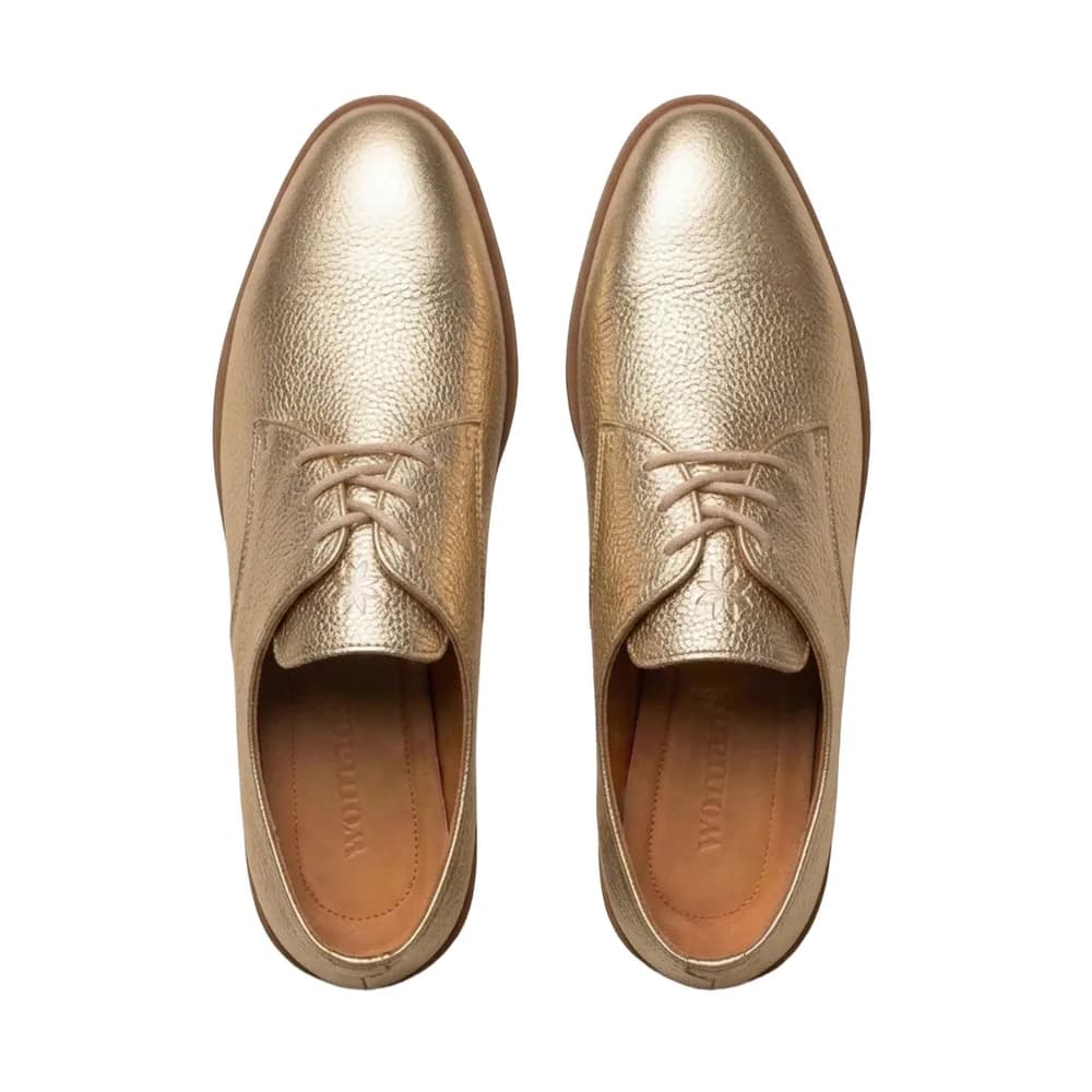 Brilliant Gold Oxfords