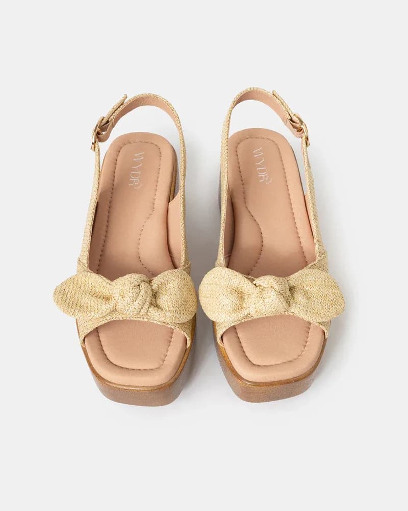 Rosie Vegan Wedge Sandals