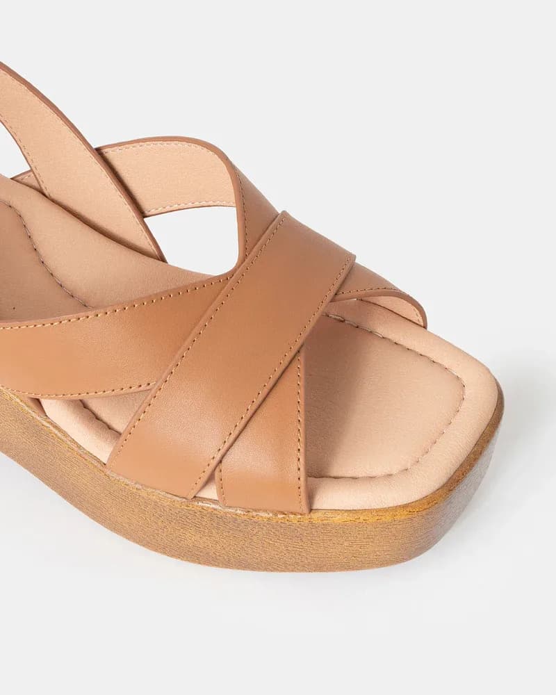 Nina Wedge Sandals