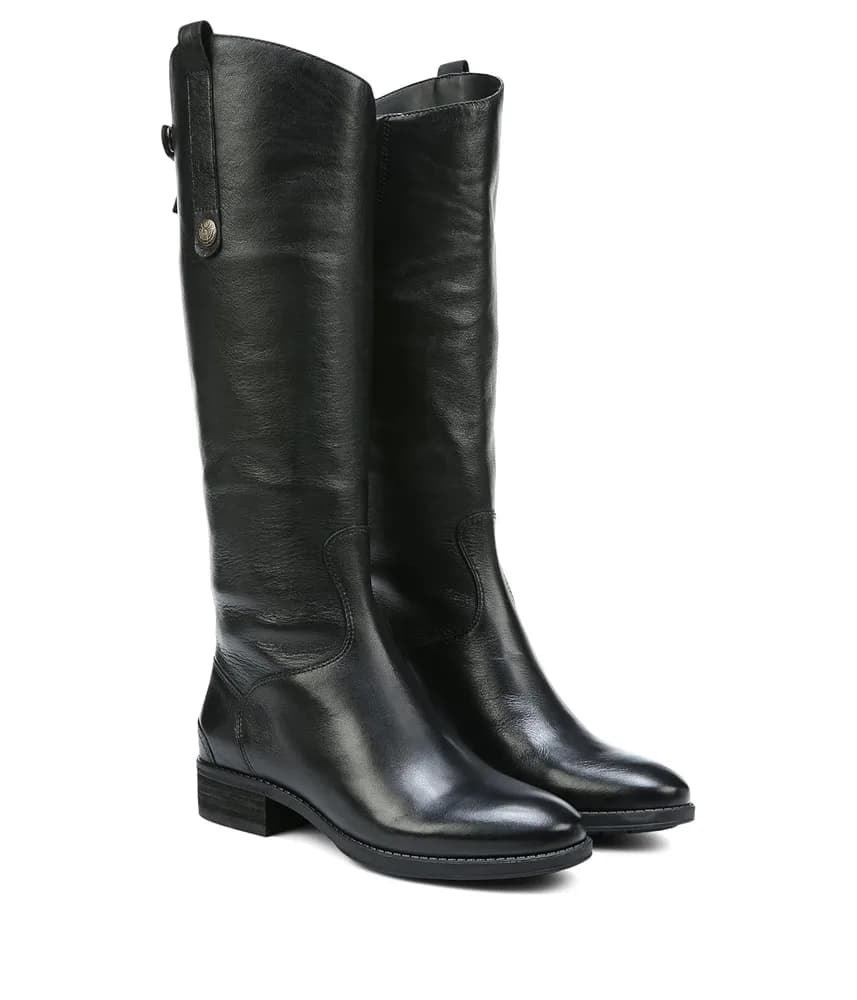 Penny 2 Wide Calf Leather Riding Boots